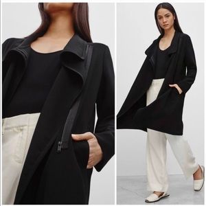Aritzia Babaton Cormac Coat - Wool coat size S - black